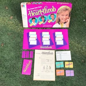 Vintage 1988 HEARTTHROB Board Game •  100% Complete • Dream Date Game • 80s